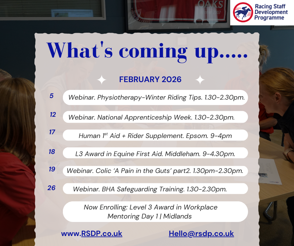 RSDP February webinar list